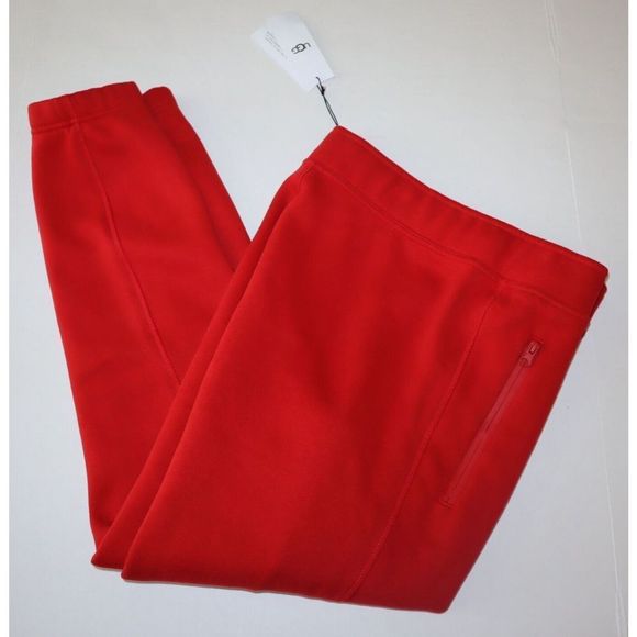 UGG 1126372 Men's Sz Medium Samba Red Ricky Cotton Blend Jogger Pants $98 - Picture 8 of 9